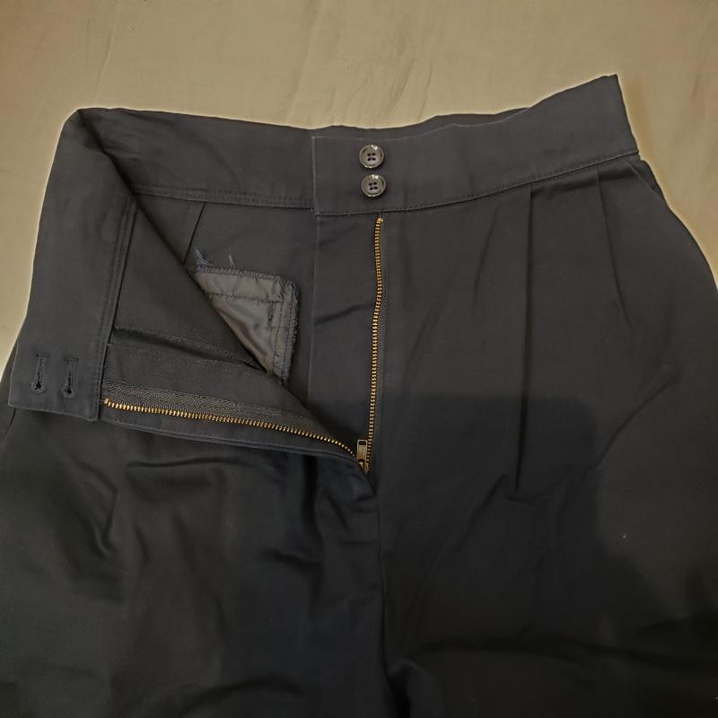 センスオブプレイス SENSEOFPLACE パンツ スラックス 7分丈/ガウチョパンツ/スカーチョ 36 無地 紺 / ネイビー / レディース USED 古着 中古 10033368