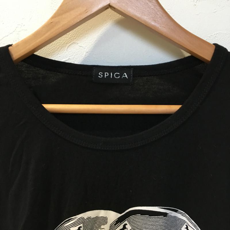 スピカ SPICA カットソー 長袖 無地 X プリント X ロゴ、文字 黒 / ブラック / X 白 / ホワイト /  レディース USED 古着 中古 10033402