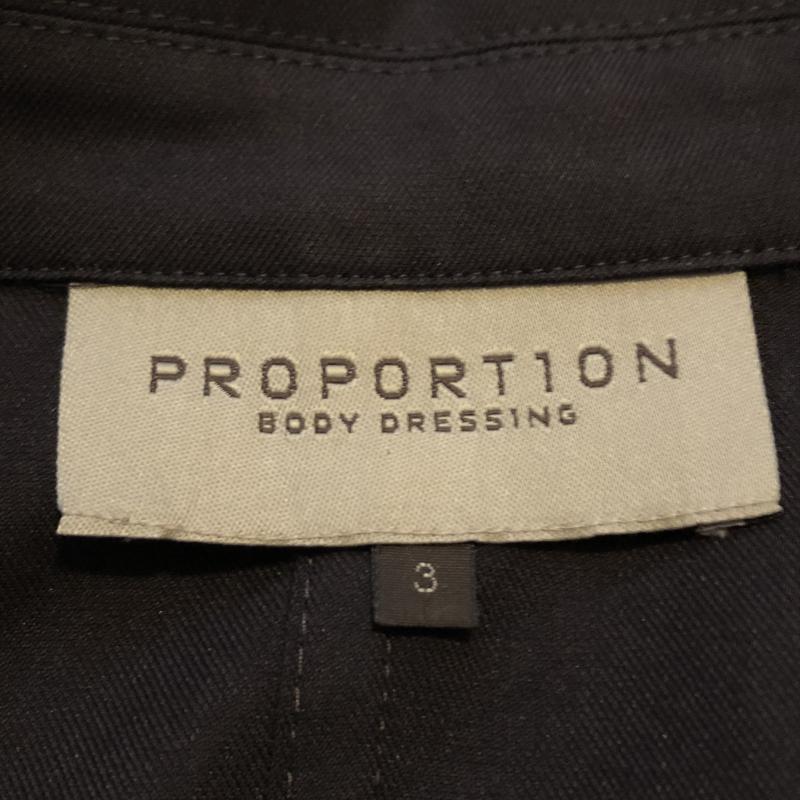 プロポーションボディドレッシング PROPORTION BODY DRESSING ジャケット、上着 ジャケット、ブレザー 3 無地 茶 / ブラウン / レディース USED 古着 中古 10033423