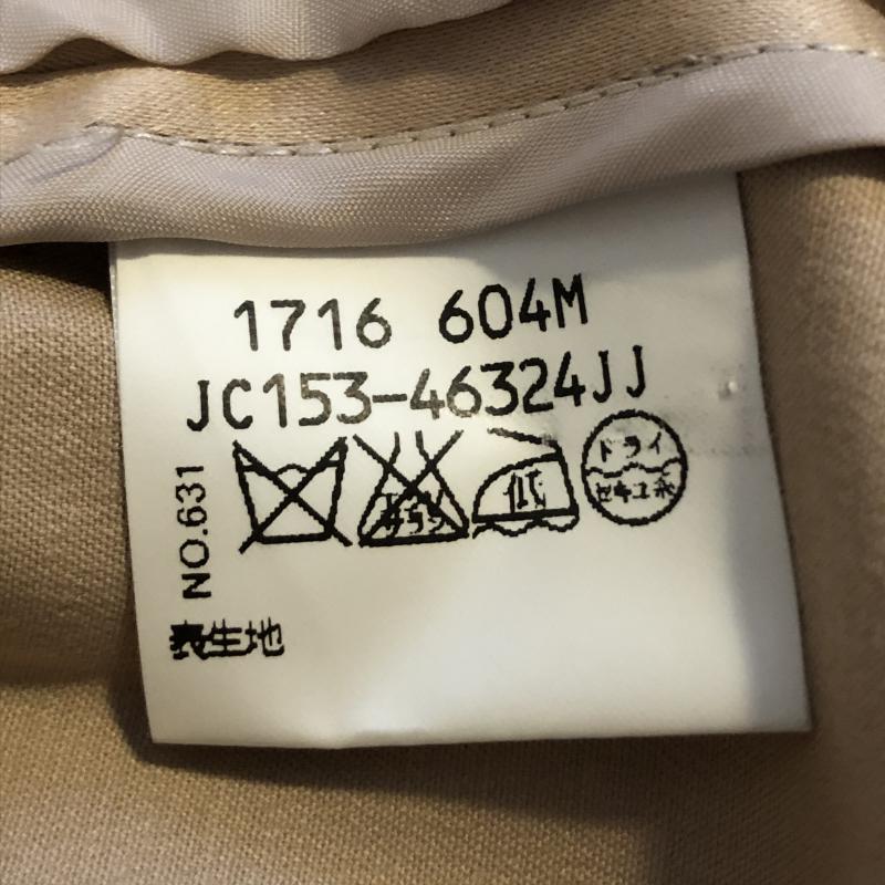アンタイトル UNTITLED ジャケット、上着 ジャケット、ブレザー ステンカラーコート 1 無地 ベージュ / ベージュ / レディース USED 古着 中古 10033424