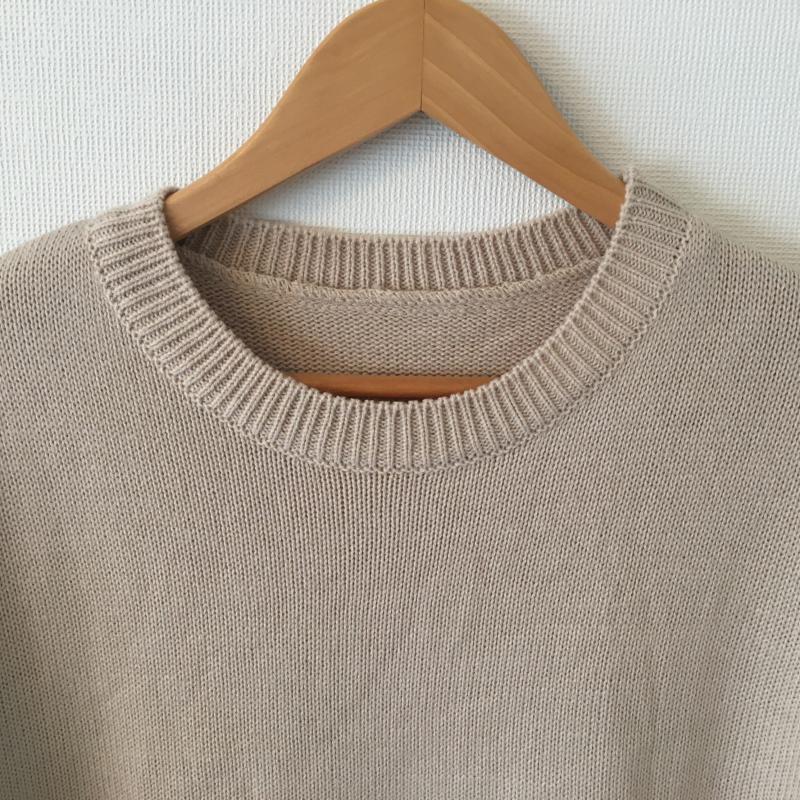 アマイル AMAIL チュニック 長袖 FREE 無地 ベージュ / ベージュ / レディース USED 古着 中古 10033449