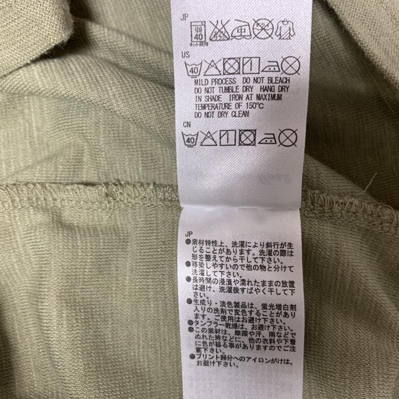 サマンサモスモス Samansa Mos2 カットソー 長袖 M ロゴ、文字 X 無地 緑 / グリーン /  レディース USED 古着 中古 10033484