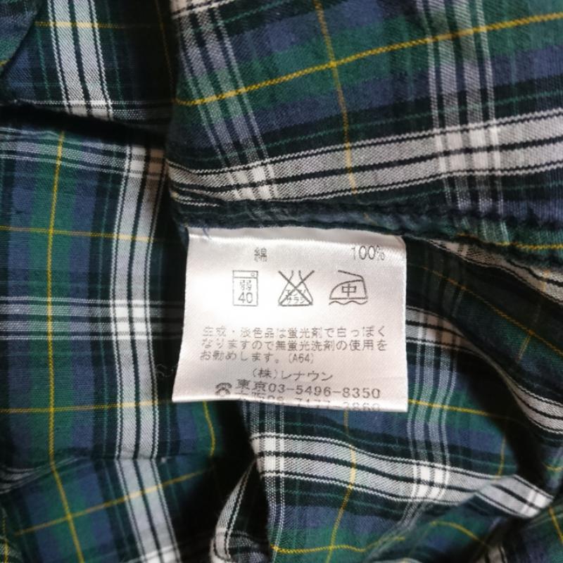 アーノルドパーマータイムレス arnold palmer timeless シャツ、ブラウス 長袖 2 チェック X ワンポイント マルチカラー / マルチカラー / レディース USED 古着 中古 10033509