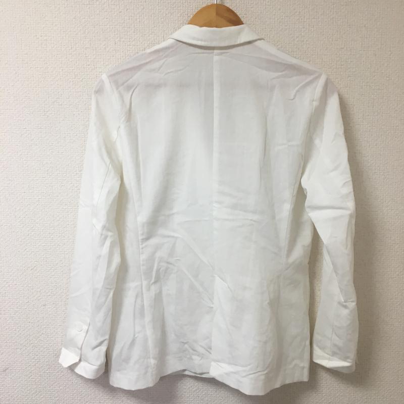 ティティベイト titivate シャツ、ブラウス 長袖 ジャケット風 白シャツ S 無地 白 / ホワイト / レディース USED 古着 中古 10033553