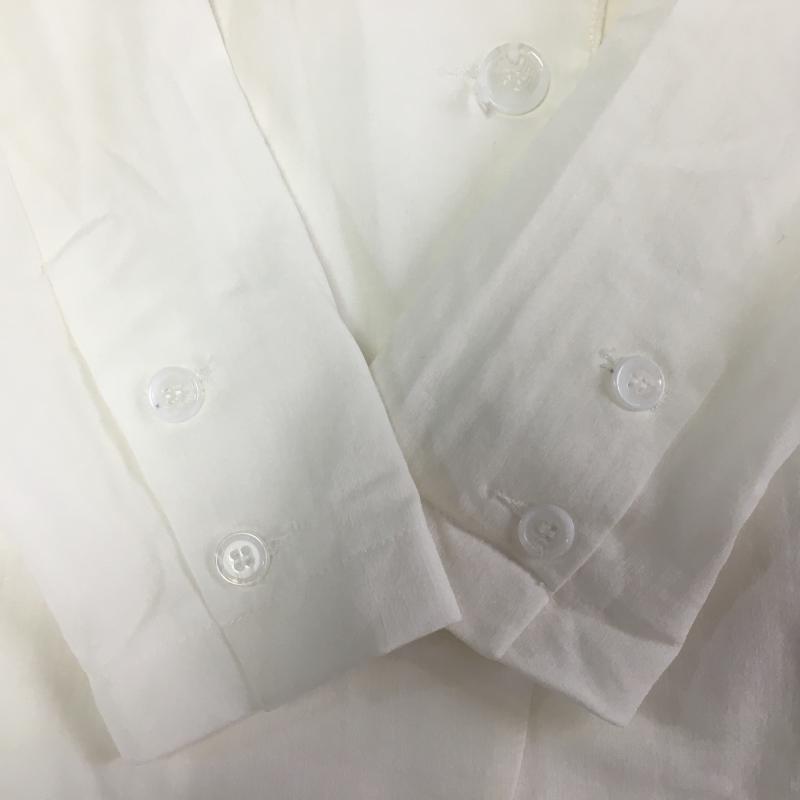 ティティベイト titivate シャツ、ブラウス 長袖 ジャケット風 白シャツ S 無地 白 / ホワイト / レディース USED 古着 中古 10033553
