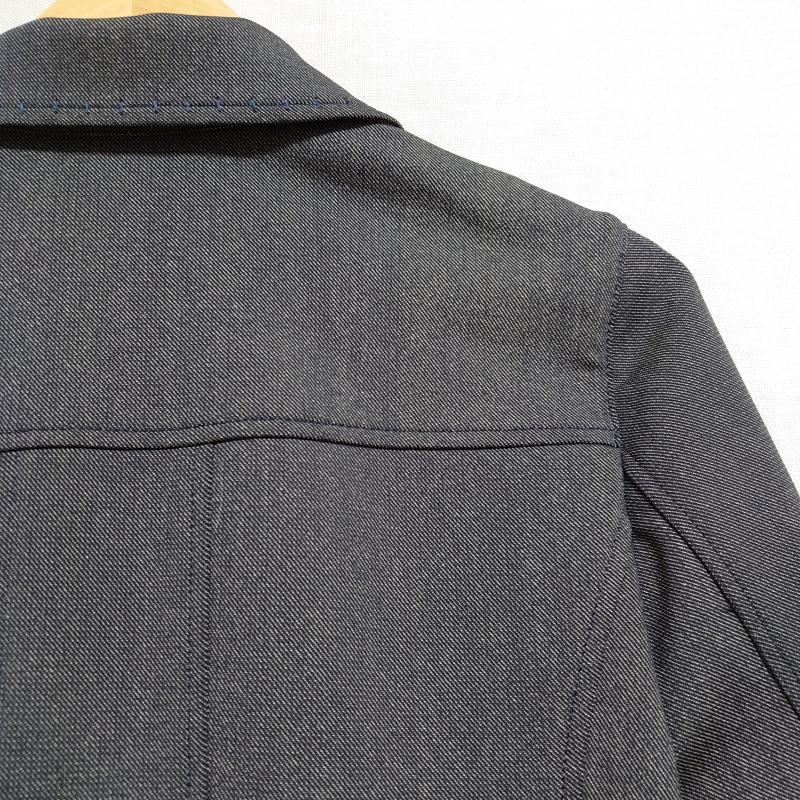 ヌオヴォクアランタ nuovo quaranta シャツ、ブラウス 長袖 7号 無地 X 黒 / ブラック / レディース USED 古着 中古 10033604
