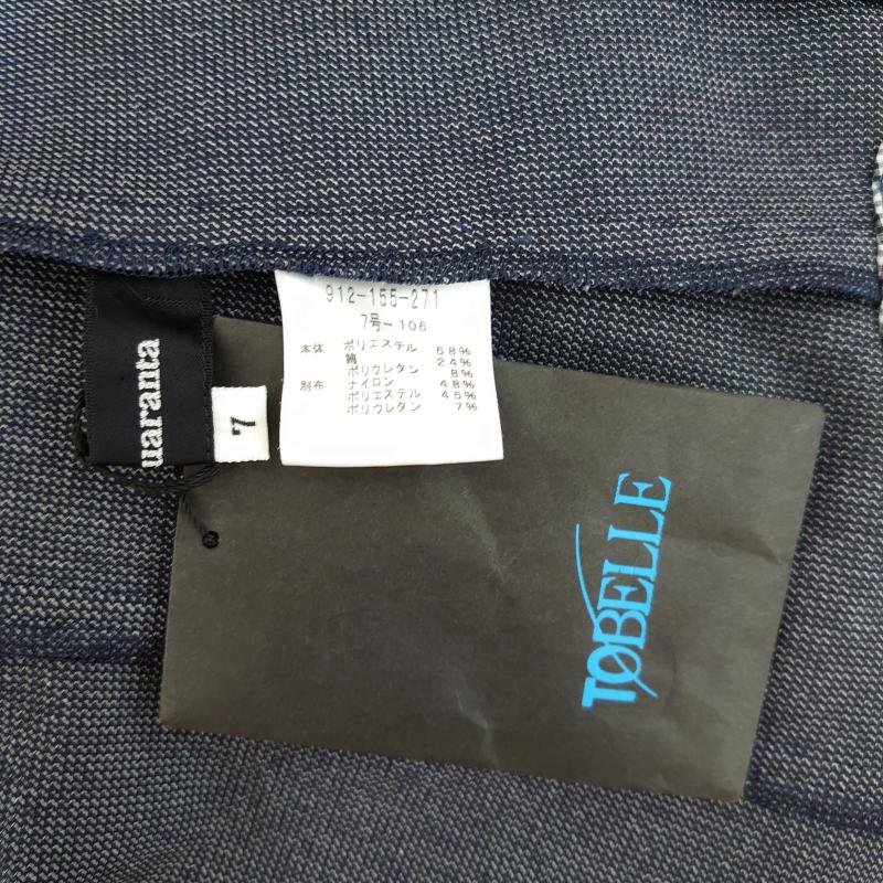 ヌオヴォクアランタ nuovo quaranta シャツ、ブラウス 長袖 7号 無地 X 黒 / ブラック / レディース USED 古着 中古 10033604