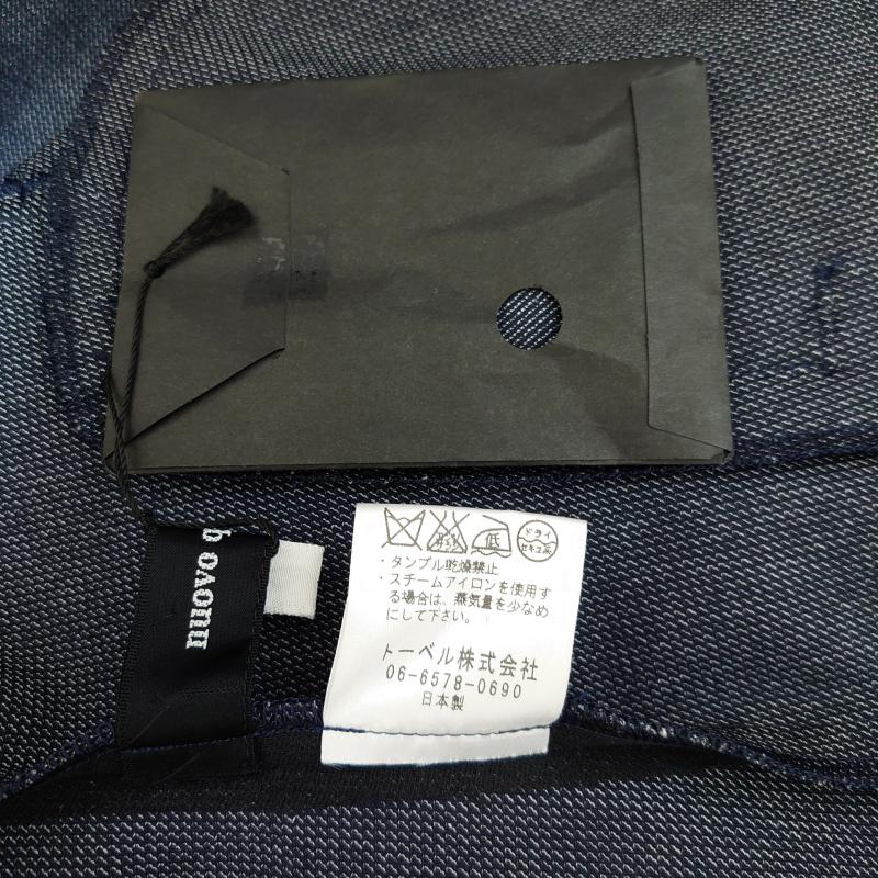 ヌオヴォクアランタ nuovo quaranta シャツ、ブラウス 長袖 7号 無地 X 黒 / ブラック / レディース USED 古着 中古 10033604