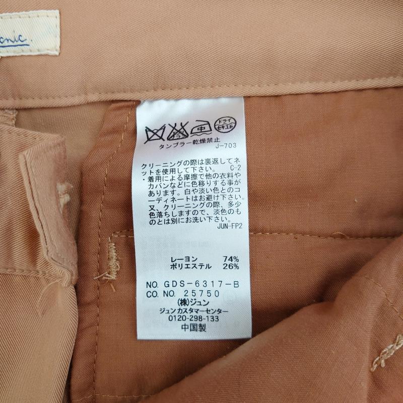 ロペピクニック ROPE' PICNIC パンツ スラックス 38 無地 茶 / ブラウン / レディース USED 古着 中古 10033608
