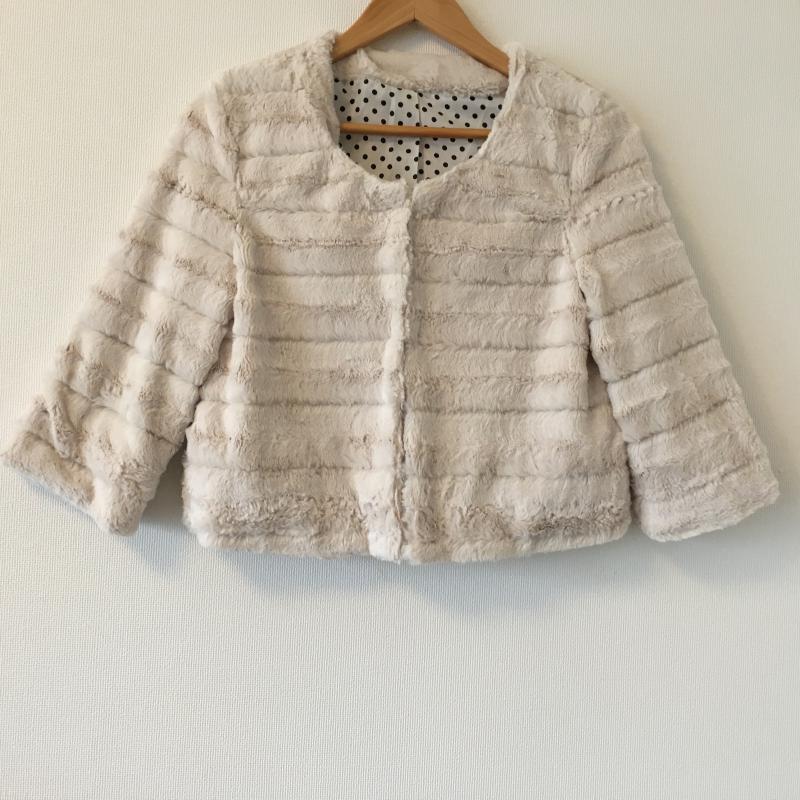 リューデベー Rue de B bis ジャケット、上着 ジャケット、ブレザー 2 無地 白 / ホワイト / レディース USED 古着 中古 10033611