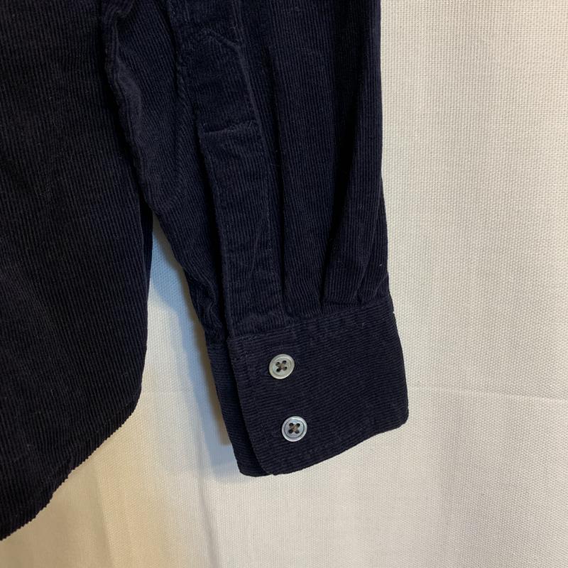 グリーンレーベルリラクシング green label relaxing シャツ、ブラウス 長袖 38 無地 紺 / ネイビー / レディース USED 古着 中古 10033644