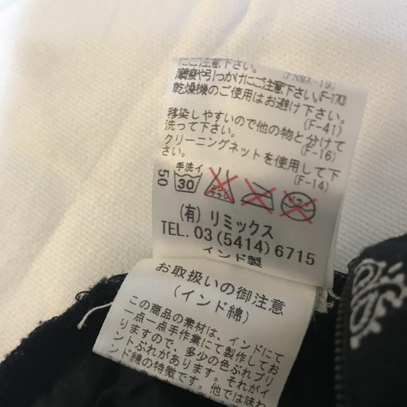 チャオパニック CIAOPANIC ワンピース ひざ丈スカート FREE 総柄 白 / ホワイト / X 黒 / ブラック / レディース USED 古着 中古 10033651
