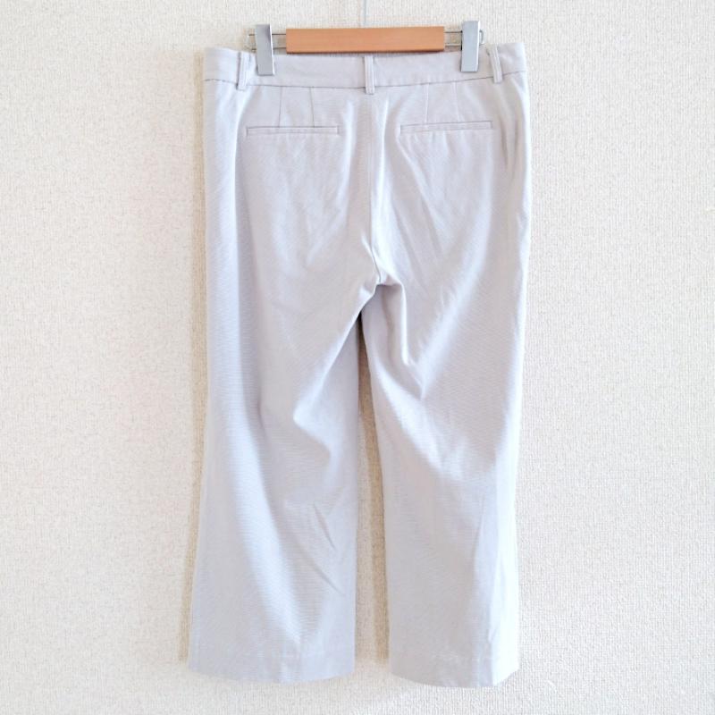 トランスワーク TRANS WORK ボトムス ボトムス ワイドパンツ 40 無地 ベージュ / ベージュ / レディース USED 古着 中古 10033676