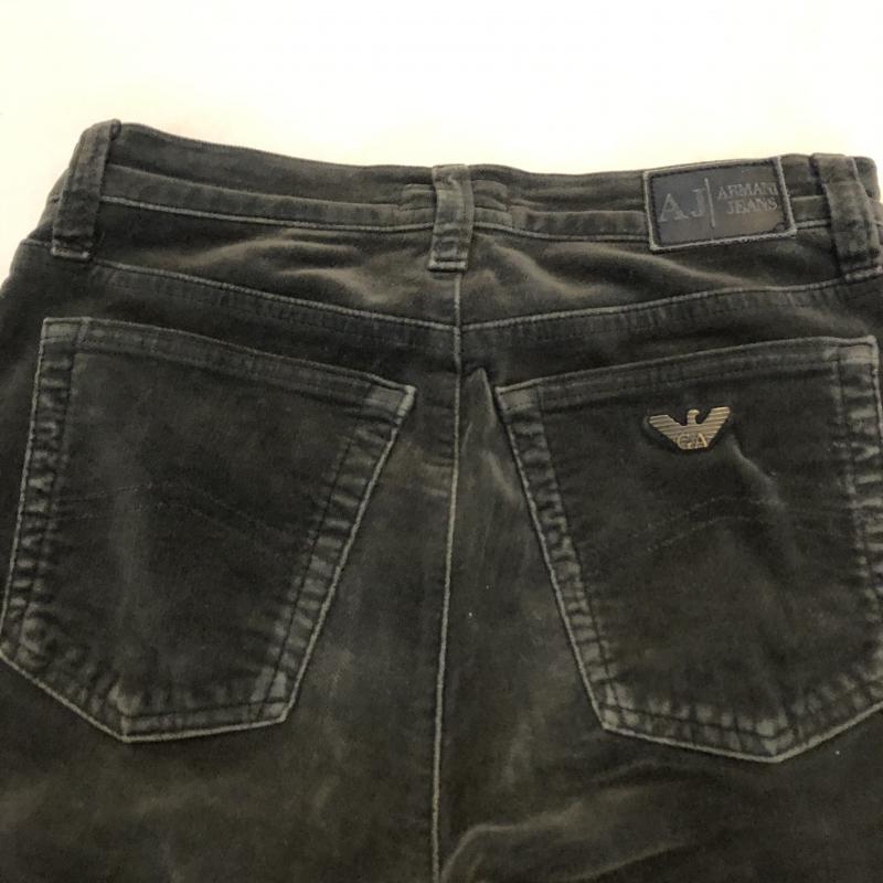アルマーニジーンズ ARMANI JEANS パンツ スラックス 無地 X 灰 / グレー / レディース USED 古着 中古 10033695