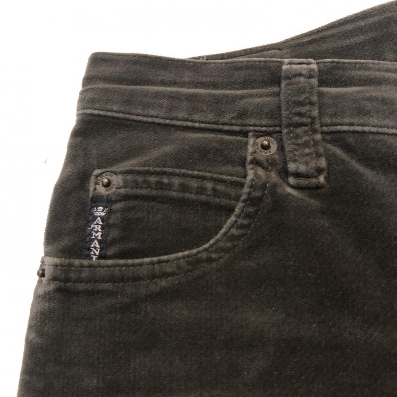 アルマーニジーンズ ARMANI JEANS パンツ スラックス 無地 X 灰 / グレー / レディース USED 古着 中古 10033695