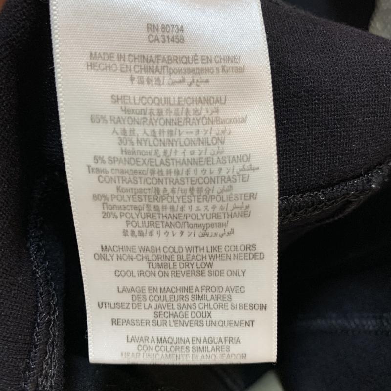 ビーシービージーマックスアズリア BCBGMAXAZRIA パンツ スラックス 裾スリット/バイカラー/素材切り替え/ストレッチ XS 無地 X ヘビ柄 黒 / ブラック / X ベージュ / ベージュ / メンズ USED 古着 中古 10033771
