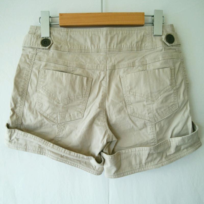 ココ ディール COCO DEAL パンツ ショートパンツ 1 無地 ベージュ / ベージュ / レディース USED 古着 中古 10033786