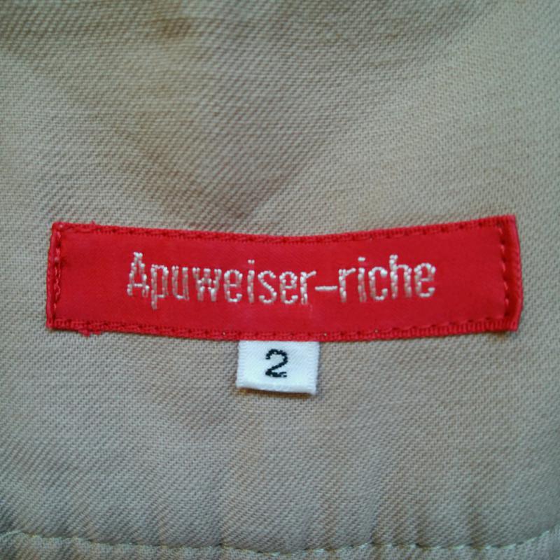アプワイザー・リッシェ Apuweiser-riche パンツ ショートパンツ 2 ベージュ / ベージュ / レディース USED 古着 中古 10033787