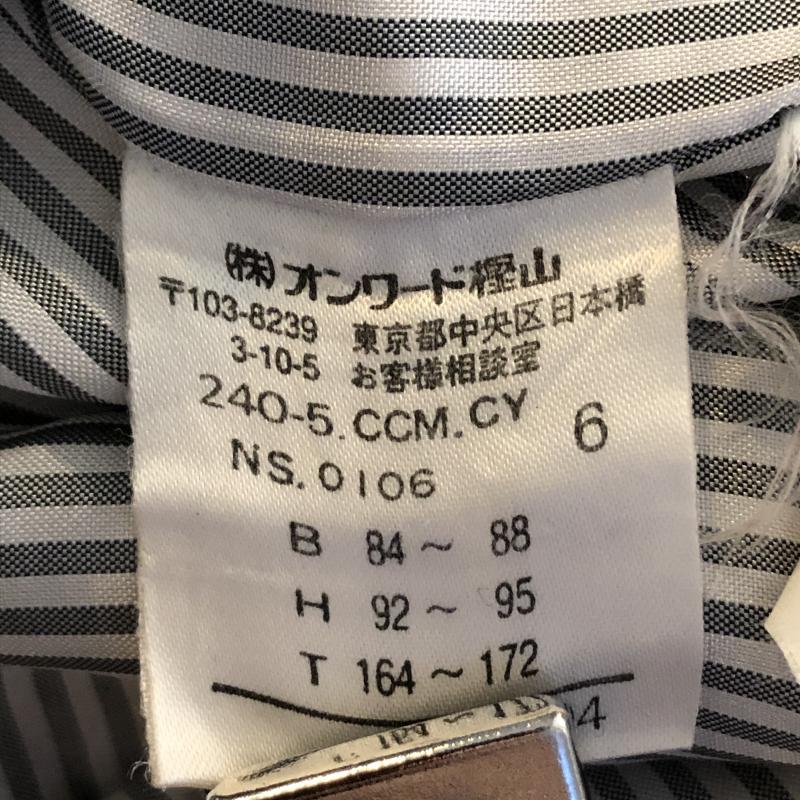 アイシービー ICB コート コート一般 ロングコート 無地 X 灰 / グレー / X 黒 / ブラック / レディース USED 古着 中古 10033816