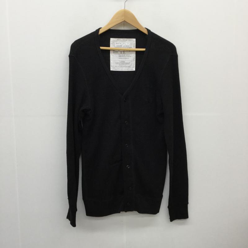ディーゼル DIESEL カーディガン 長袖 M 黒 / ブラック / メンズ USED 古着 中古 10033955