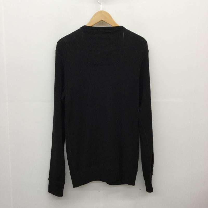 ディーゼル DIESEL カーディガン 長袖 M 黒 / ブラック / メンズ USED 古着 中古 10033955