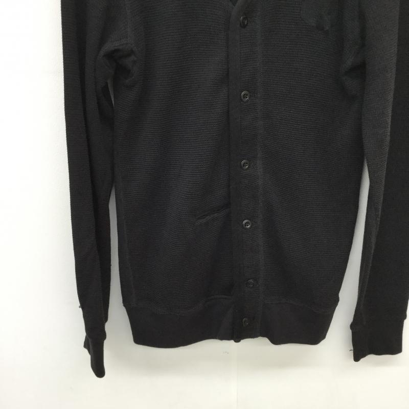 ディーゼル DIESEL カーディガン 長袖 M 黒 / ブラック / メンズ USED 古着 中古 10033955
