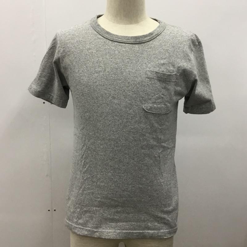 チャンピオン Champion Tシャツ 半袖 無地 ワンポイント S 無地 X ワンポイント 灰 / グレー / メンズ USED 古着 中古 10033986
