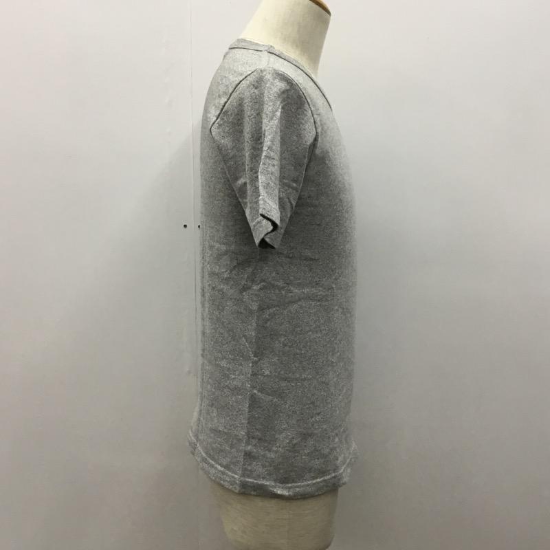 チャンピオン Champion Tシャツ 半袖 無地 ワンポイント S 無地 X ワンポイント 灰 / グレー / メンズ USED 古着 中古 10033986