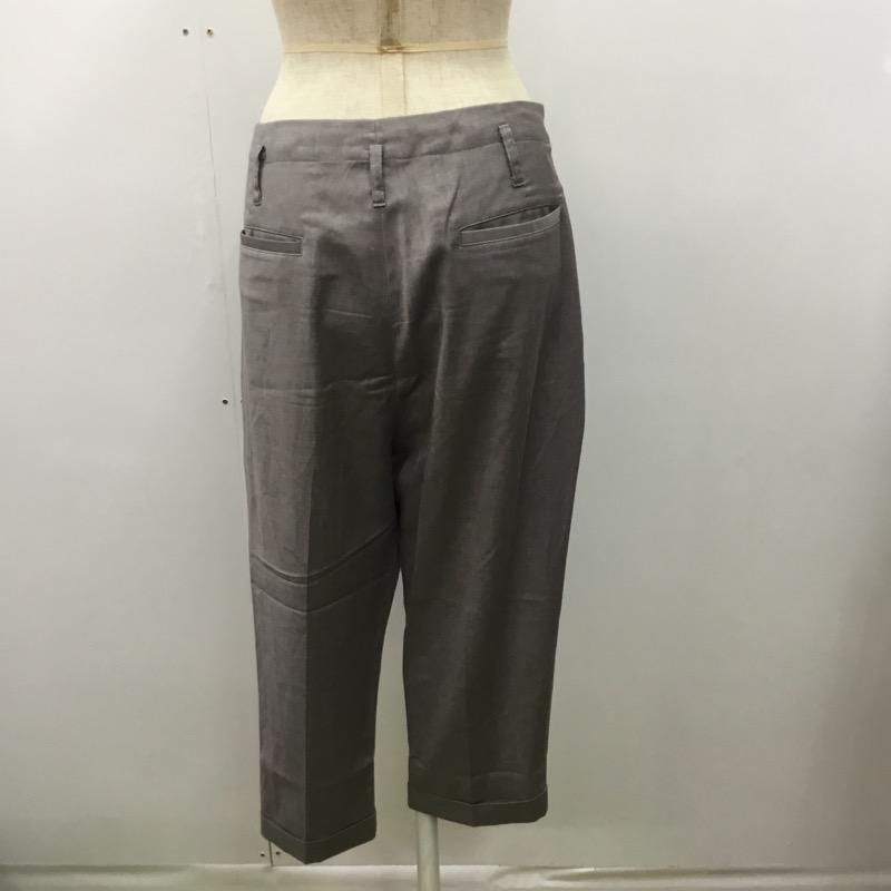 アナザーエディションクロア ANOTHEREDITION.CROIX ボトムス ボトムス ハーフパンツ 無地 S 無地 灰 / グレー / レディース USED 古着 中古 10034089