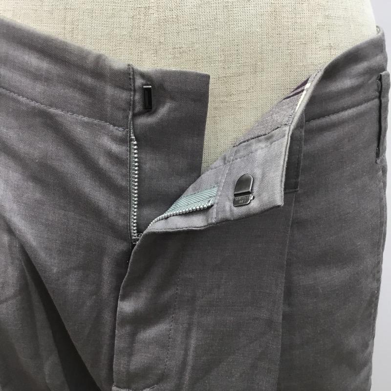 アナザーエディションクロア ANOTHEREDITION.CROIX ボトムス ボトムス ハーフパンツ 無地 S 無地 灰 / グレー / レディース USED 古着 中古 10034089