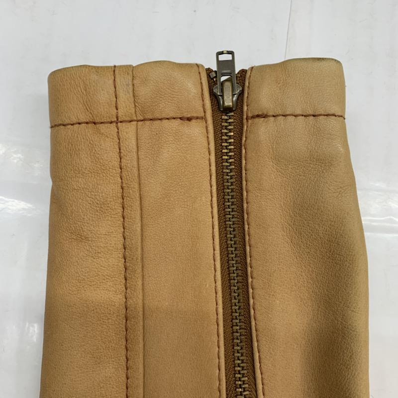 ビューティアンドユースユナイテッドアローズ BEAUTY&YOUTH UNITED ARROWS ジャケット、上着 ライダース M 無地 茶 / ブラウン / レディース USED 古着 中古 10034307