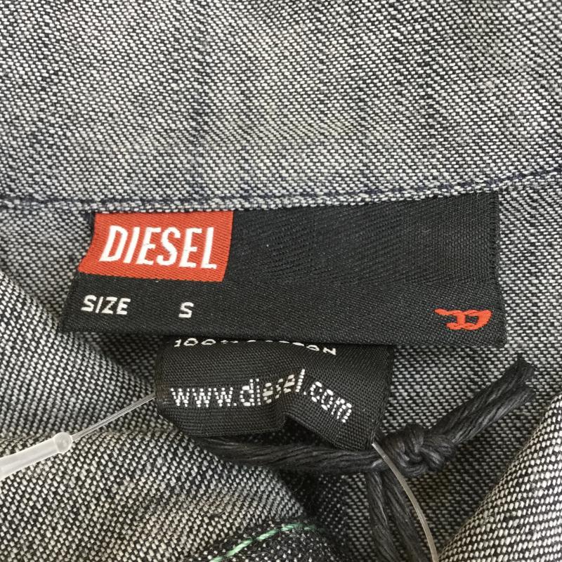 ディーゼル DIESEL シャツ、ブラウス 長袖 S 灰 / グレー / メンズ USED 古着 中古 10034360