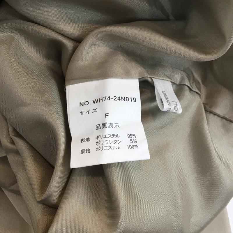 アイテムズ アーバンリサーチ ITEMS URBAN RESEARCH パンツ スラックス FREE 無地 ベージュ / ベージュ / レディース USED 古着 中古 10034499