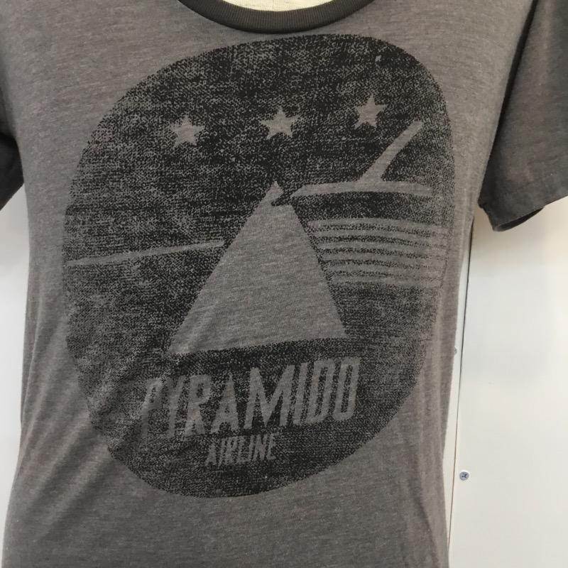 トローヴ TROVE Tシャツ 半袖 無地 ロゴ 2 無地 X ロゴ、文字 黒 / ブラック / X 灰 / グレー / メンズ USED 古着 中古 10034504