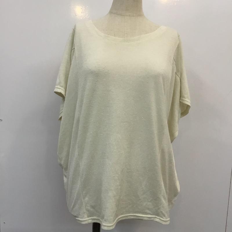 ビューティアンドユースユナイテッドアローズ BEAUTY&YOUTH UNITED ARROWS カットソー 半袖  オフホワイト / オフホワイト /  レディース USED 古着 中古 10034704