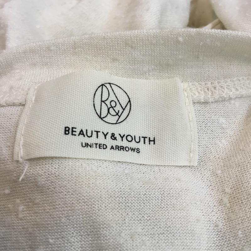 ビューティアンドユースユナイテッドアローズ BEAUTY&YOUTH UNITED ARROWS カットソー 半袖  オフホワイト / オフホワイト /  レディース USED 古着 中古 10034704