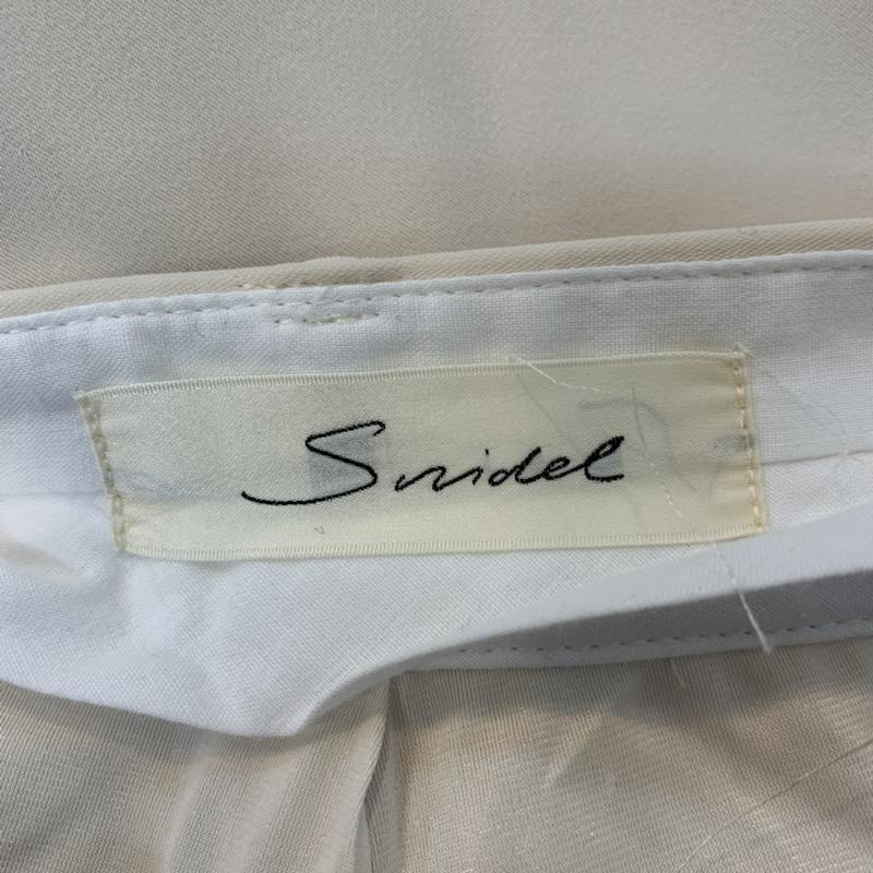 スナイデル SNIDEL パンツ スラックス 無地 0 無地 アイボリー / アイボリー / レディース USED 古着 中古 10034771