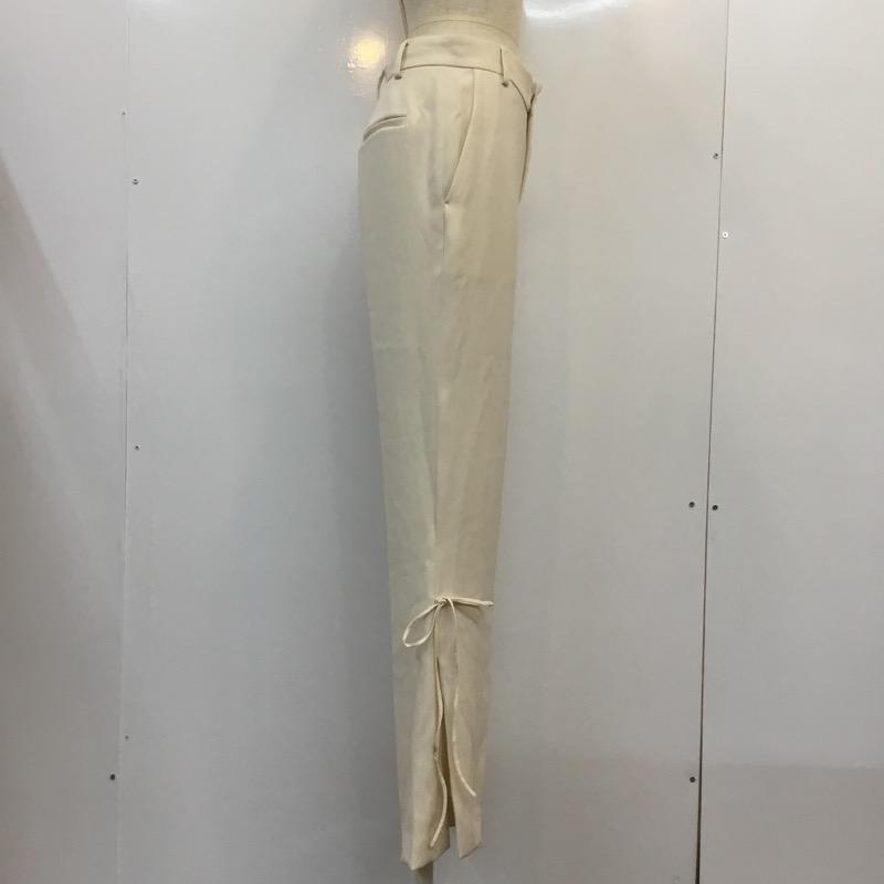 スナイデル SNIDEL パンツ スラックス 無地 0 無地 アイボリー / アイボリー / レディース USED 古着 中古 10034771