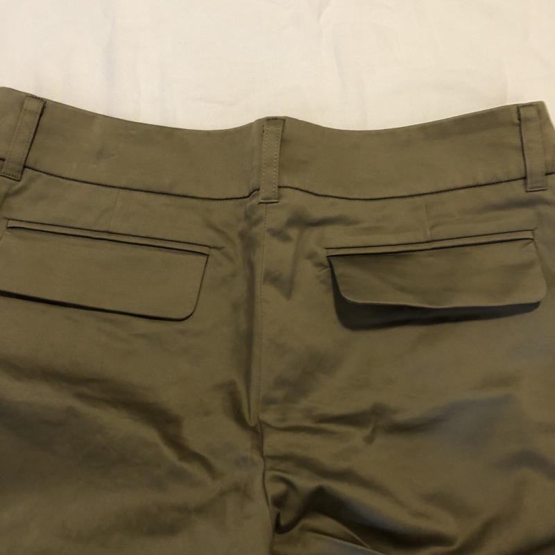 エムプルミエブラック M-premier BLACK パンツ スラックス クロップドパンツ 38 無地 カーキ / カーキ / X ベージュ / ベージュ / レディース USED 古着 中古 10034784