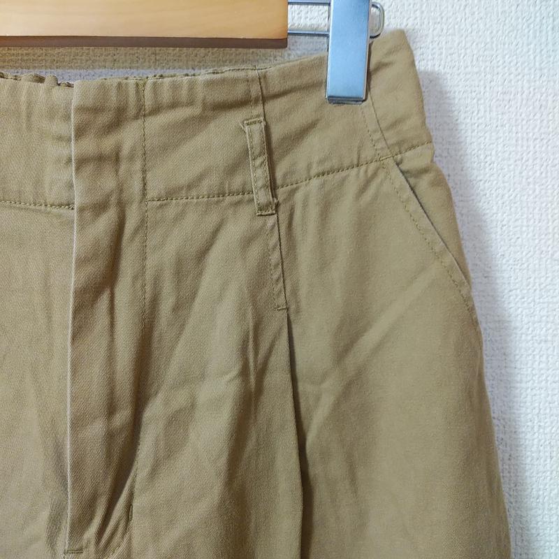 ケービーエフ KBF ボトムス ボトムス ワイドパンツ 無地 茶 / ブラウン / レディース USED 古着 中古 10034798