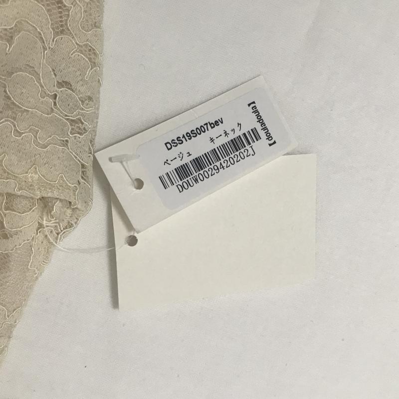 ドゥーラドゥーラ Doula Doula カットソー 長袖 花柄 ベージュ / ベージュ /  レディース USED 古着 中古 10034825