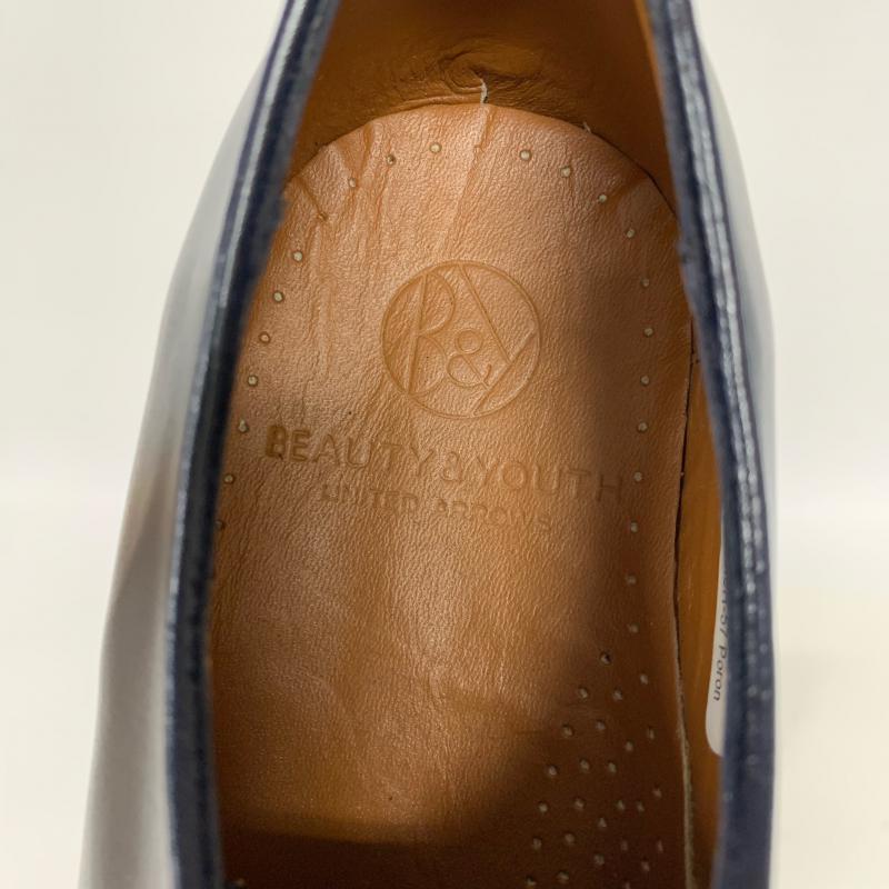 ビューティアンドユースユナイテッドアローズ BEAUTY&YOUTH UNITED ARROWS カジュアルシューズ カジュアルシューズ 062125 D0913-4444 無地 紺 / ネイビー / X 茶 / ブラウン / メンズ USED 古着 中古 10034869