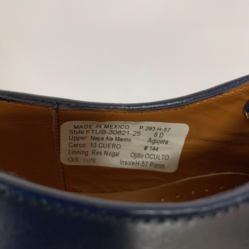 ビューティアンドユースユナイテッドアローズ BEAUTY&YOUTH UNITED ARROWS カジュアルシューズ カジュアルシューズ 062125 D0913-4444 無地 紺 / ネイビー / X 茶 / ブラウン / メンズ USED 古着 中古 10034869