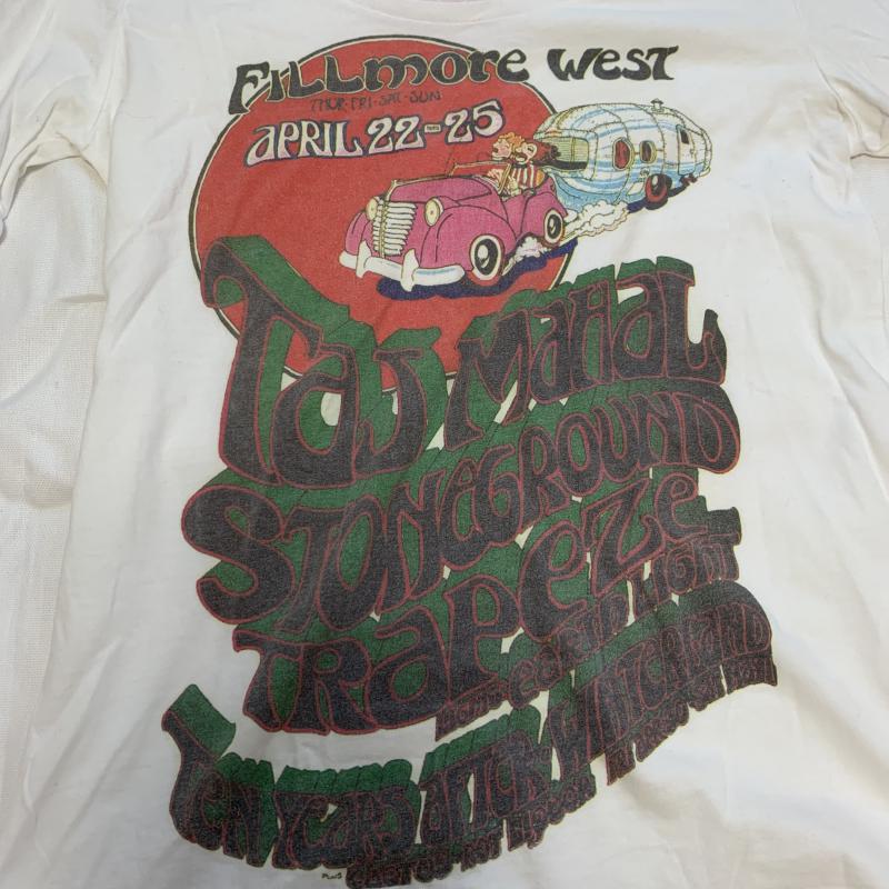 ダルク DALUC Tシャツ 長袖 M 無地 X プリント 白 / ホワイト / レディース USED 古着 中古 10034883