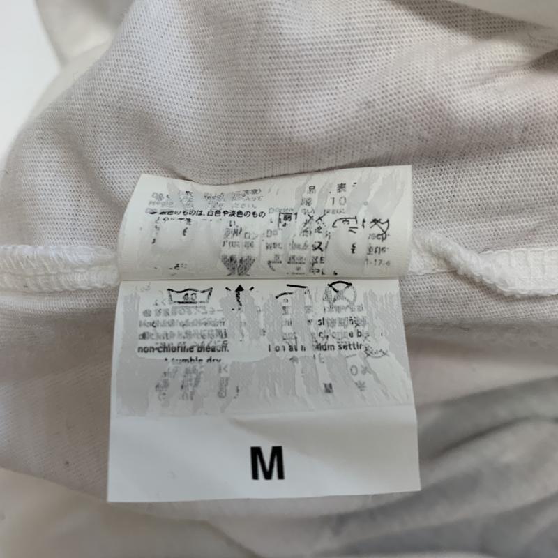 ダルク DALUC Tシャツ 長袖 M 無地 X プリント 白 / ホワイト / レディース USED 古着 中古 10034883