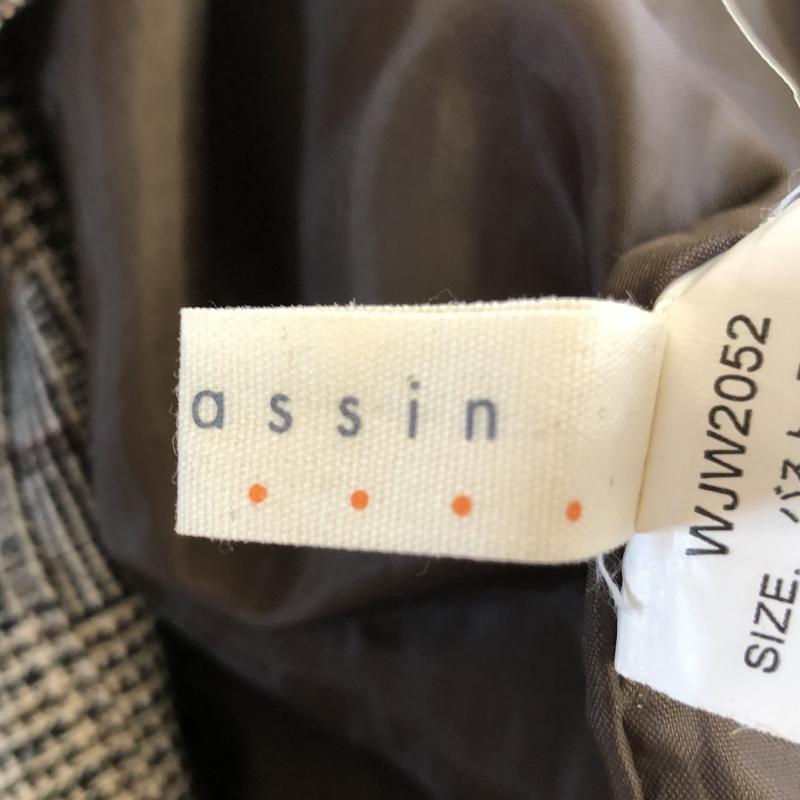 レイカズン Ray Cassin サロペット・オーバーオール サロペット、オーバーオール M 千鳥格子 黒 / ブラック / X ベージュ / ベージュ / X 茶 / ブラウン / レディース USED 古着 中古 10034885