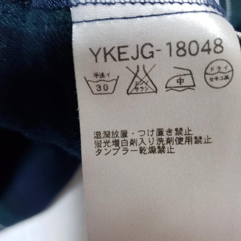 アイアイエムケー IIMK シャツ、ブラウス 長袖 チェック/シャツワンピース 38 無地 X チェック 白 / ホワイト / X 紺 / ネイビー / X ベージュ / ベージュ / X 金 / ゴールド / レディース USED 古着 中古 10034947