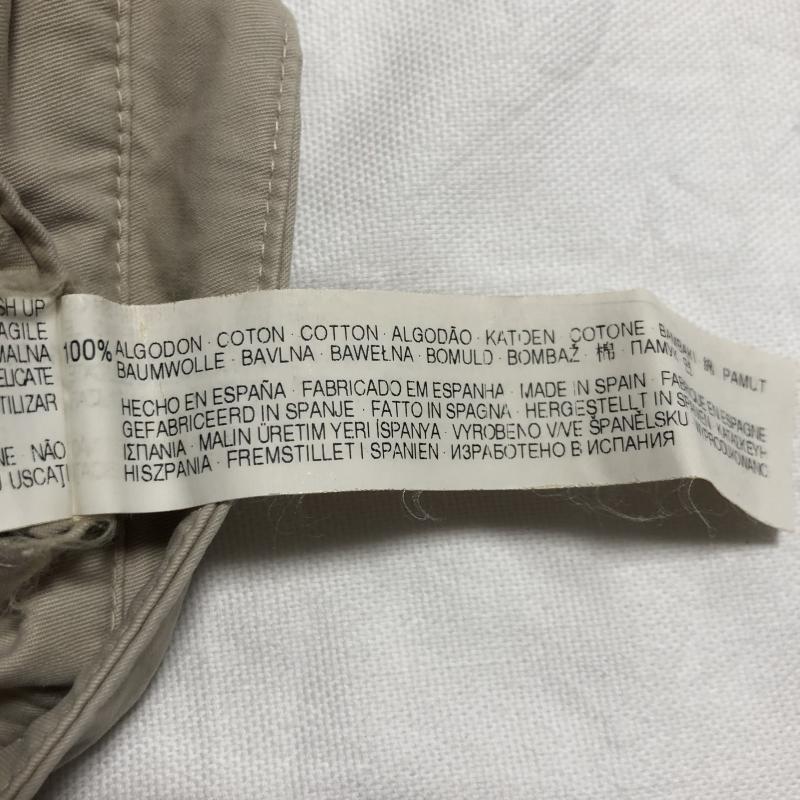 ザラベーシック ZARA BASIC パンツ チノパン S 無地 ベージュ / ベージュ / レディース USED 古着 中古 10034977