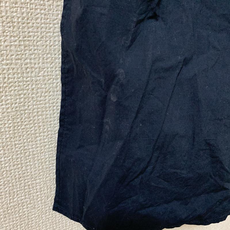 ブラックバイマウジー BLACK BY MOUSSY ワンピース ひざ丈スカート シャツワンピース 2 無地 紺 / ネイビー / レディース USED 古着 中古 10035086