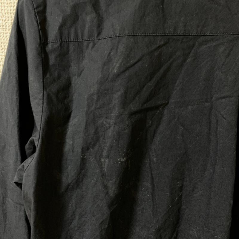 ブラックバイマウジー BLACK BY MOUSSY ワンピース ひざ丈スカート シャツワンピース 2 無地 紺 / ネイビー / レディース USED 古着 中古 10035086